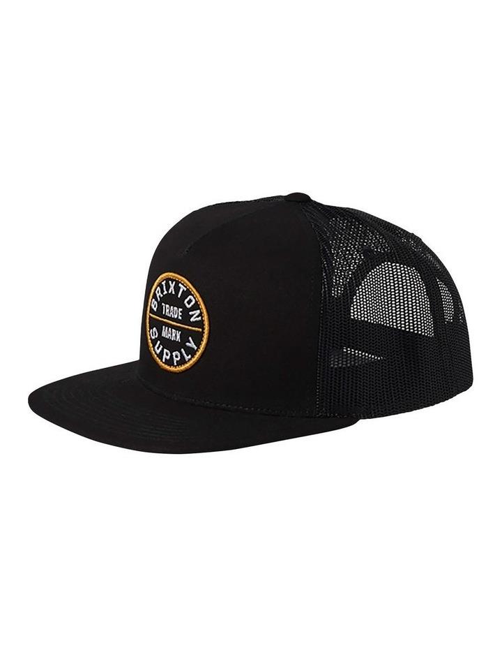 Brixton Oath Trucker Hat in Black One Size