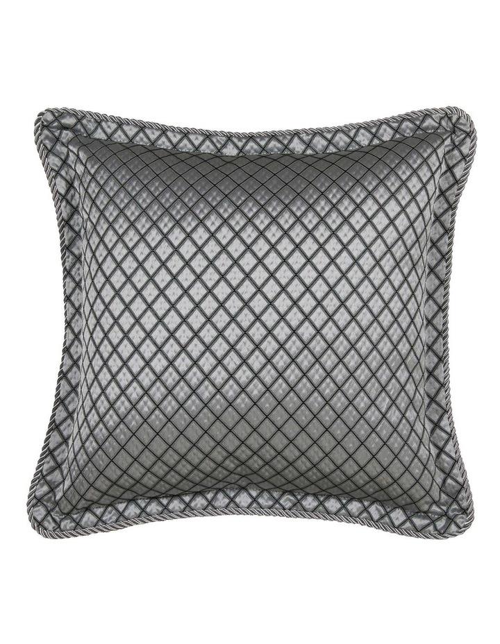 DaVinci Lancaster Square Cushion in Silver Cushion