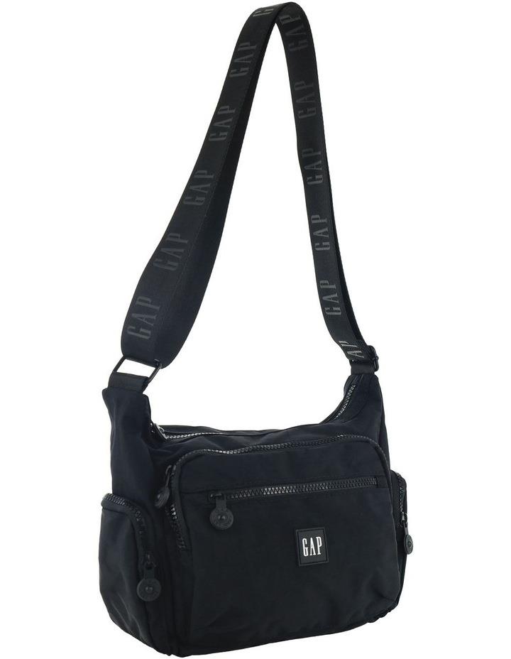 GAP Nylon Multi Cross-Body Bag in Black