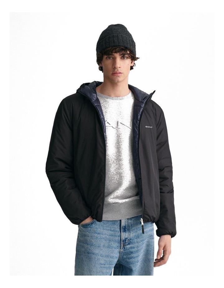 Gant Reversible Hooded Jacket in Black L