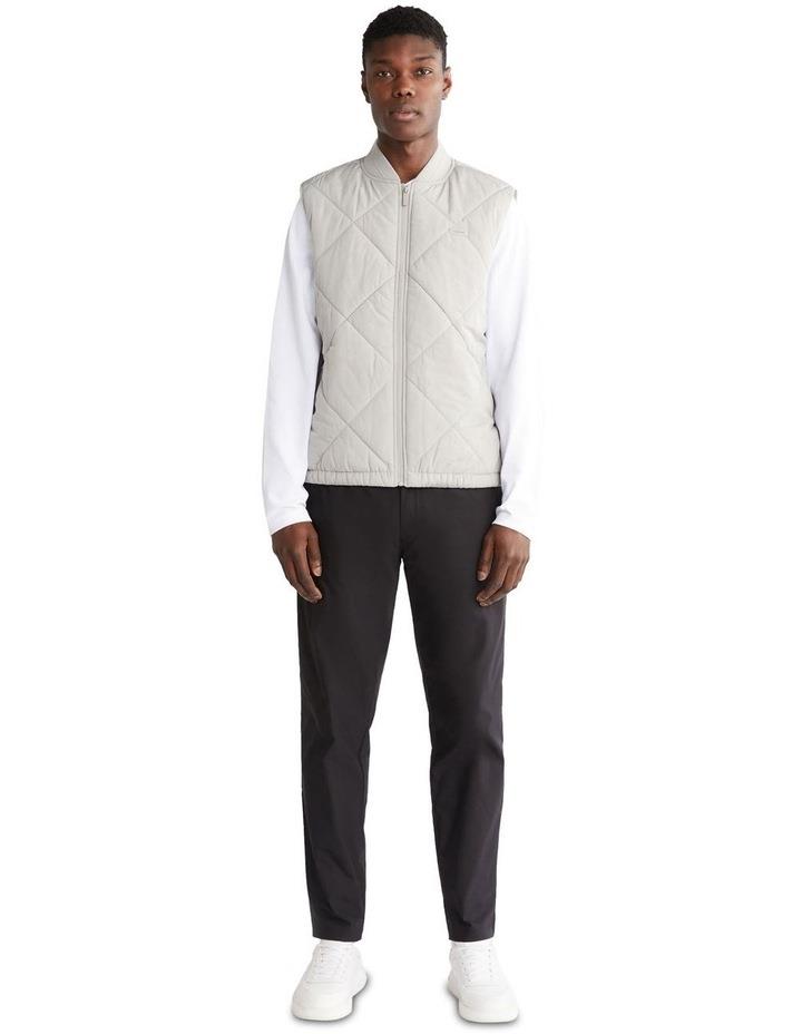 Calvin Klein Signature Quilt Vest in Grey L