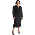 CALVIN KLEIN Recycled Cdc Shirt Dress in Black 32
