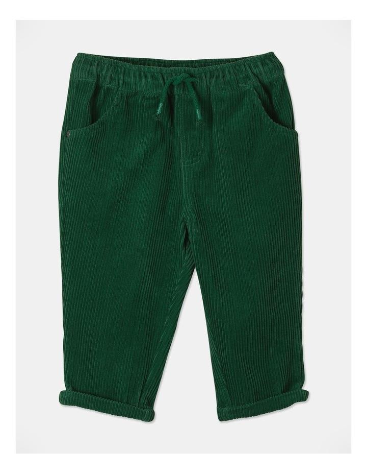 Sprout Cord Pant in Green 2