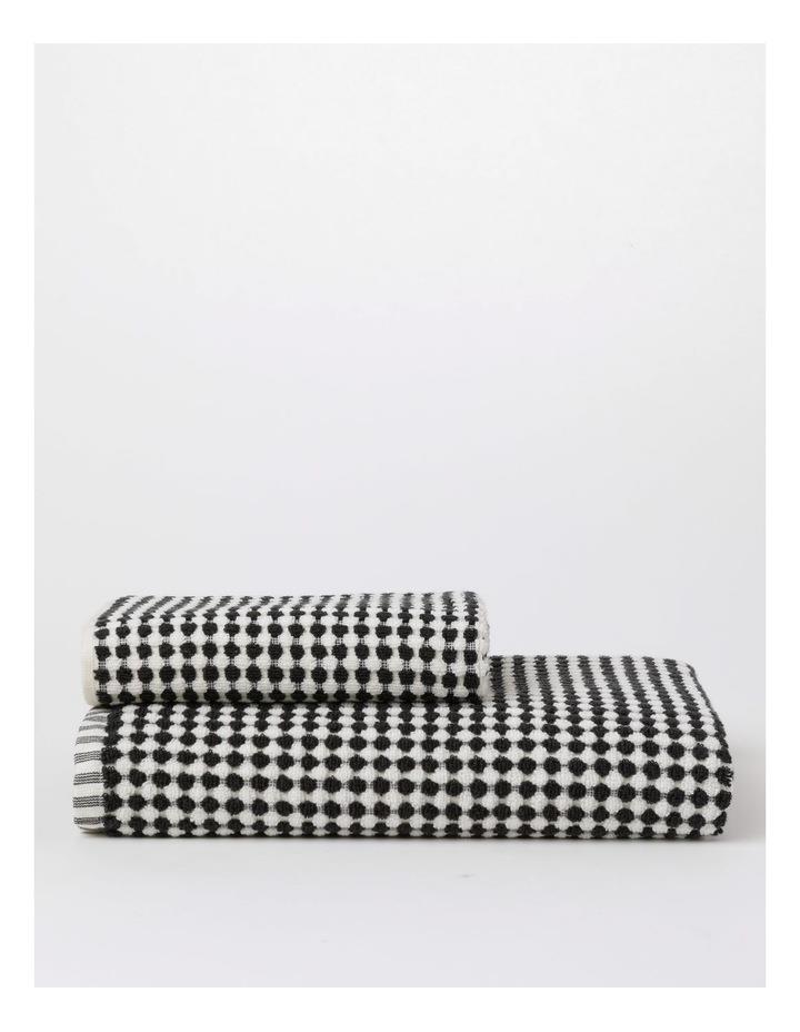 Australian House & Garden Bamboo Textured Towel Range in Black Hand Towel