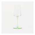 Vue Jordan Champagne Glass Set of 4 in Green