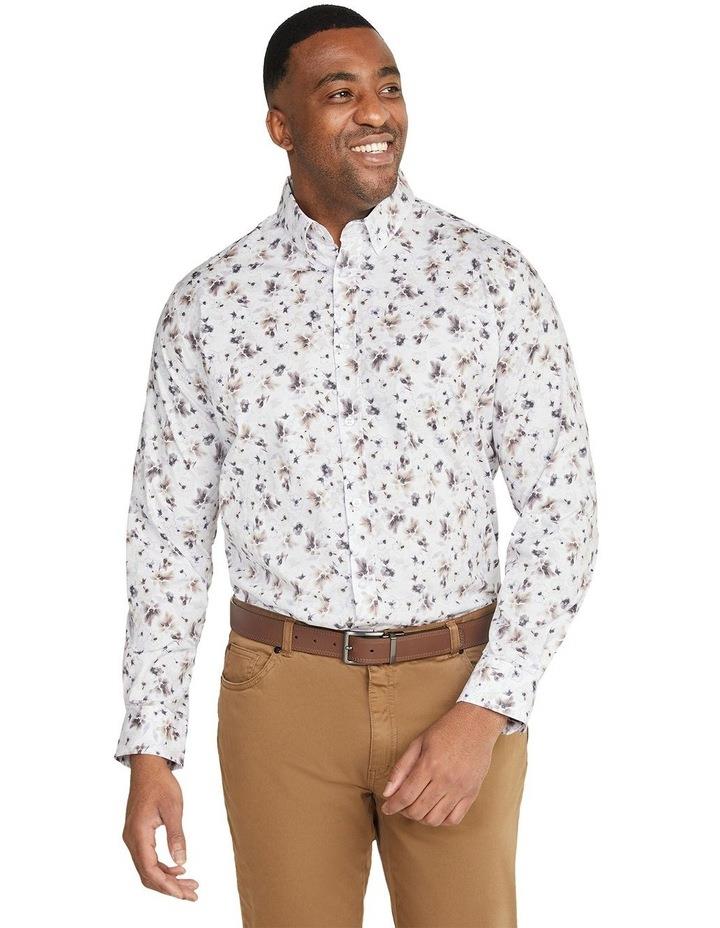 Johnny Bigg Norton Floral Shirt in Lilac XL