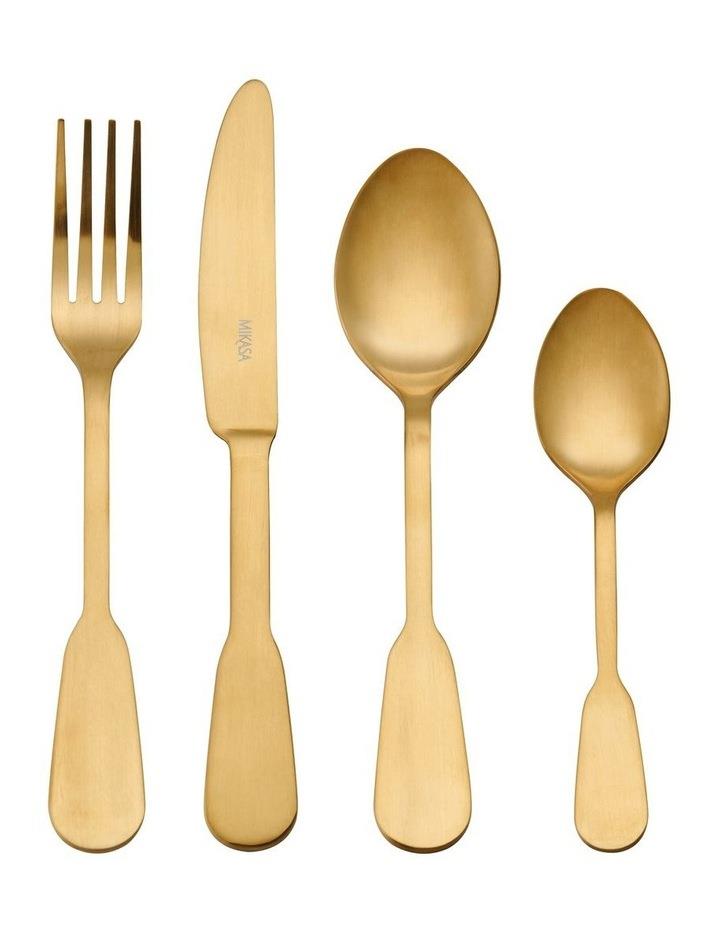 Mikasa Soho Cutlery Set in 16 Piece in Gold