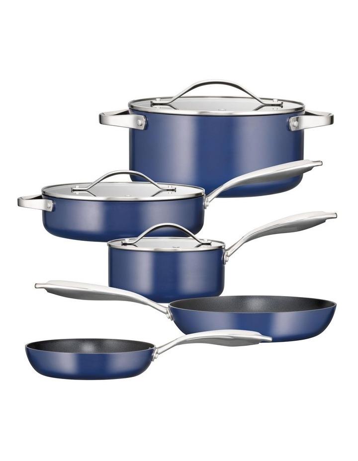 The Cooks Collective 5 Piece Cookset - Midnight Blue
