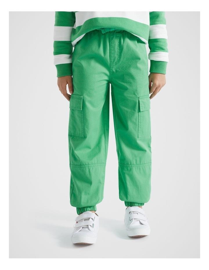 Seed Heritage Core Cargo Pant in Apple Green 3