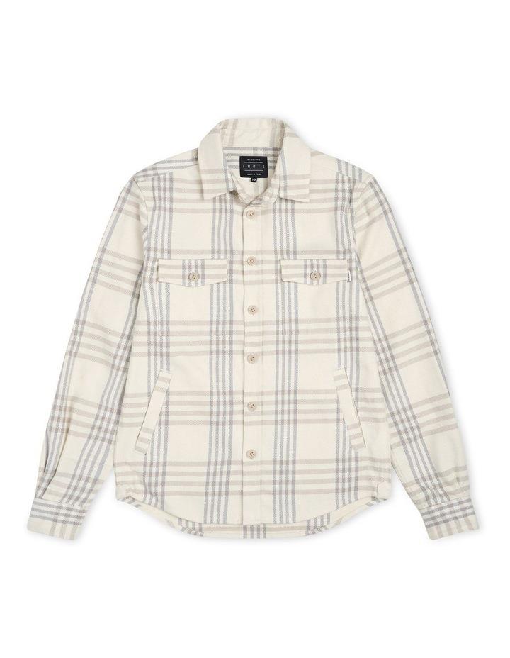 Indie Kids by Industrie The Alamo Long Sleeve Shirt (8-14 years) in Off White Wheat Ivory 8