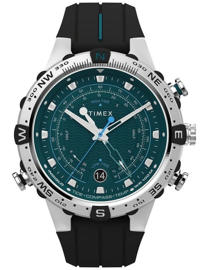 Timex Expedition North Tide Compass Silicone Watch in Black