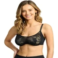 Sans Complexe Jade Underwire Sustainable Lace Bandeau Bra in Black 14D