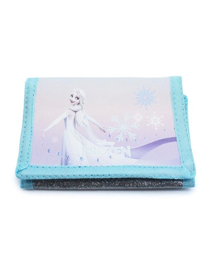 Frozen Disney Kids Glitter Velcro Wallet in Multi Assorted One Size
