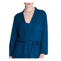Simone Perele Aurore Kimono Robe in Blue L