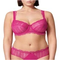 Simone Perele Canopee Square Neck Full Cup Bra in Pink 10D