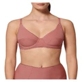 Simone Perele Artifice Plunging Underwired Bra in Pink Dusty Pink 10C