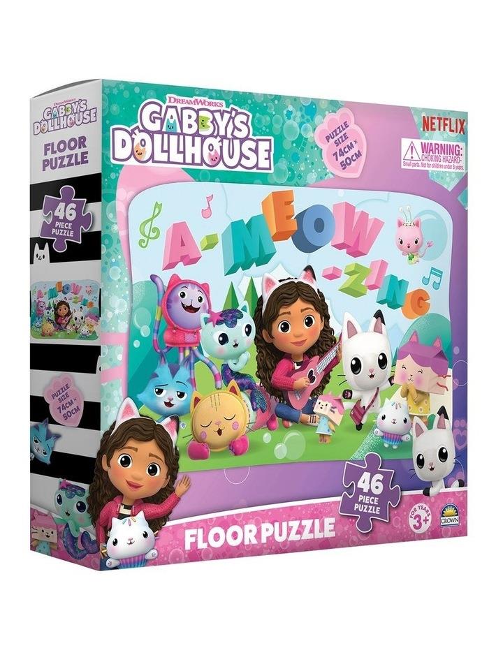 Crown Gabby's Dollhouse Floor Puzzle 46 Piece