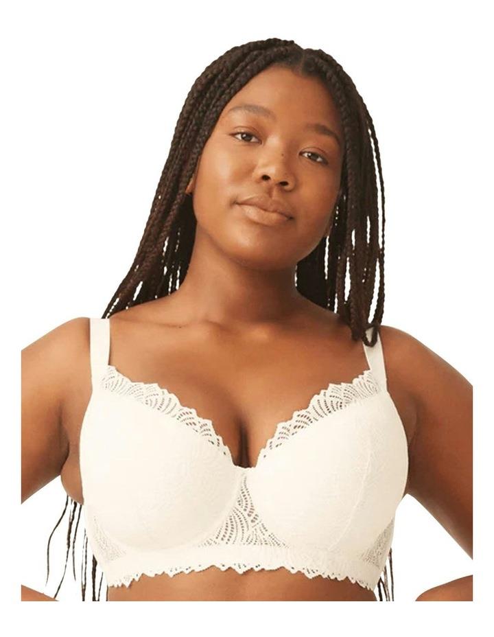 Naturana The Friday Recycled Lace Lined Underwire Bra in Ecru 16C
