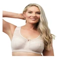 Naturana Padded Wide Strap Wirefree Plus Size Bra in Light Beige 22D