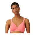 Naturana Padded Wirefree T-shirt Bra With Wide Straps in Raspberry Mousse Raspberry 10D