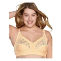 Naturana Supportive Soft Cup Wirefree Cotton Bra in Beige Natural 12B