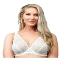 Naturana The Friday Sheer Recycled Lace Underwire Bra in Ecru Natural 12C
