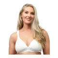Naturana The Wednesday Wide Strap Wirefree Bra in Ecru Natural 16A