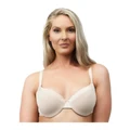 Naturana The Wednesday Satin Trim Seamless Underwire Bra in Clay Natural 14D