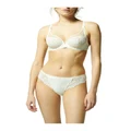 Simone Perele Wish Full Cup Plunge Bra In White Ivory 12D