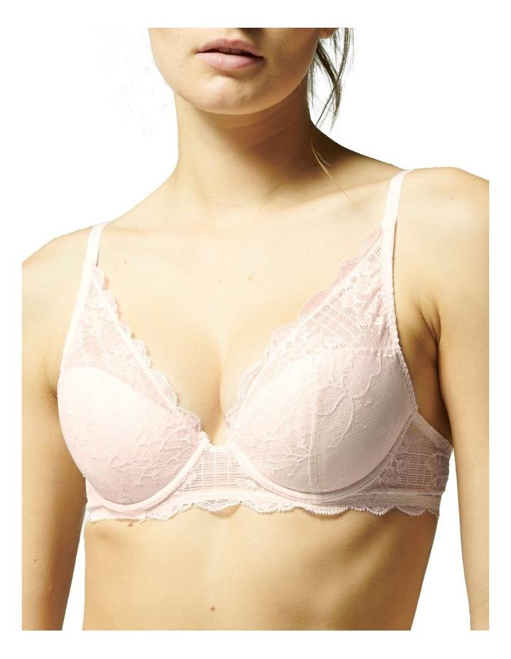Simone Perele Reve Triangle Push Up Bra in Pink Pale Pink 14A
