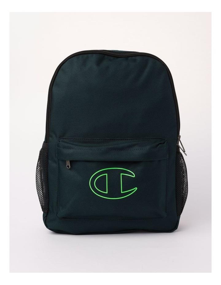 Champion Medium Backpack in Fresh Kiwi / Champio Dark Green One Size