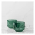 Vue Meeru Mug Set of 2 in Green