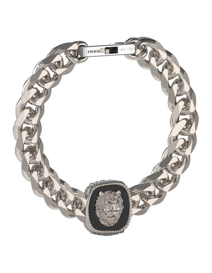 Guess Lion King Bracelet in Silver