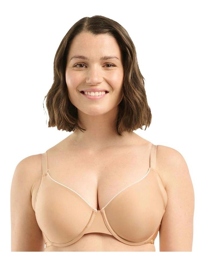 Sans Complexe Unseen Seamless Underwire Full Cup T-shirt Bra in Blush-Beige Natural 10C