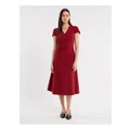 Review Louvre Dress in Red Cherry 10