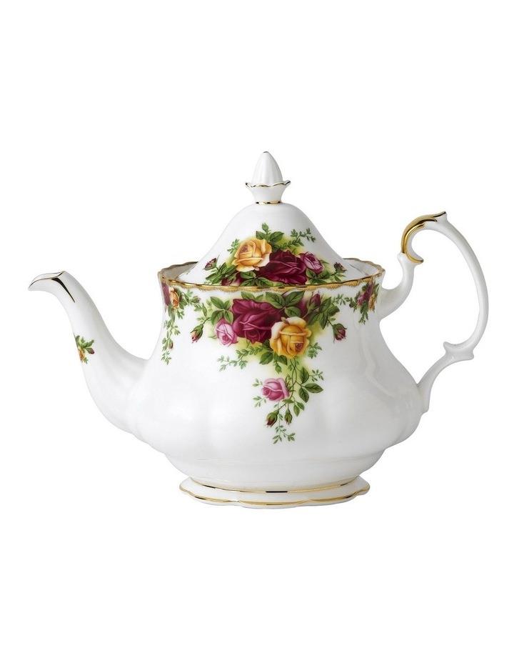 Royal Albert Old Country Roses Teapot 0.8L in White