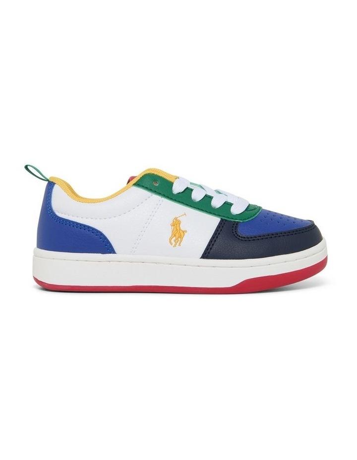 Polo Ralph Lauren Court Ii Youth Sneakers in White 3