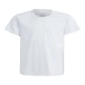 adidas Essentials Aeroready Regular-Fit Logo T-shirt in Halo Blue/White Blue 13-14
