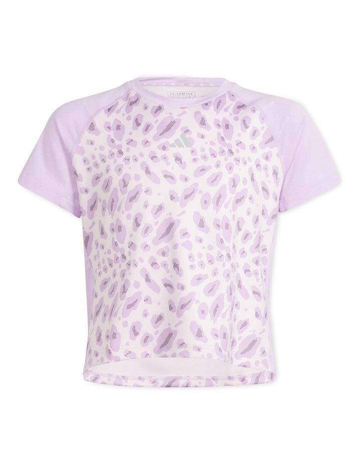 adidas T-shirt in Bliss Lilac Pink 9-10