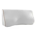 Giselle Bedding Memory Foam Contour Pillow in Grey
