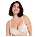 Sans Complexe Capucine Wired Two-Tone Lace Bra in Ivory/Pink Two Tone 14D
