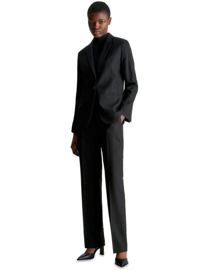 CALVIN KLEIN Essential Tailored Blazer in Black 36