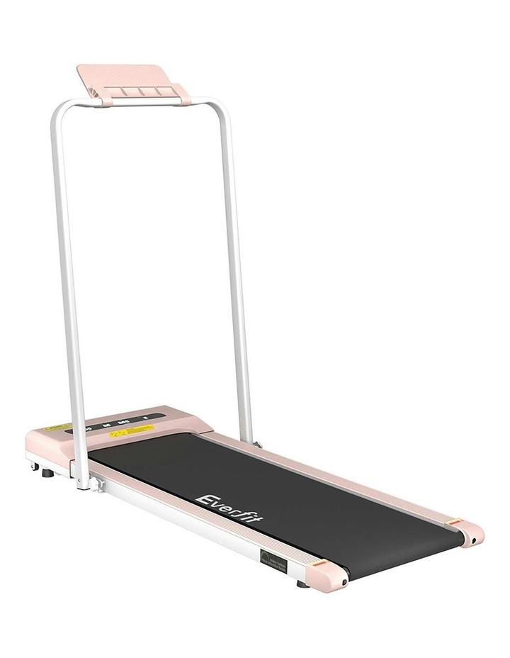 Everfit Treadmill Electric Walking Pad 380mm in Pink White