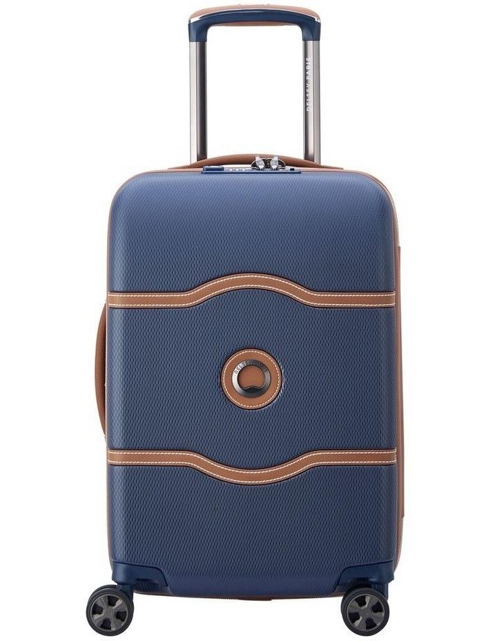 Delsey Chatelet Air 2.0 55cm 4 Double Wheel Cabin Trolley 00167680122 in Navy Blue Navy