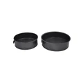 The Cooks Collective Sping Form Pan Set of 2 22cm & 23.5cm Grey