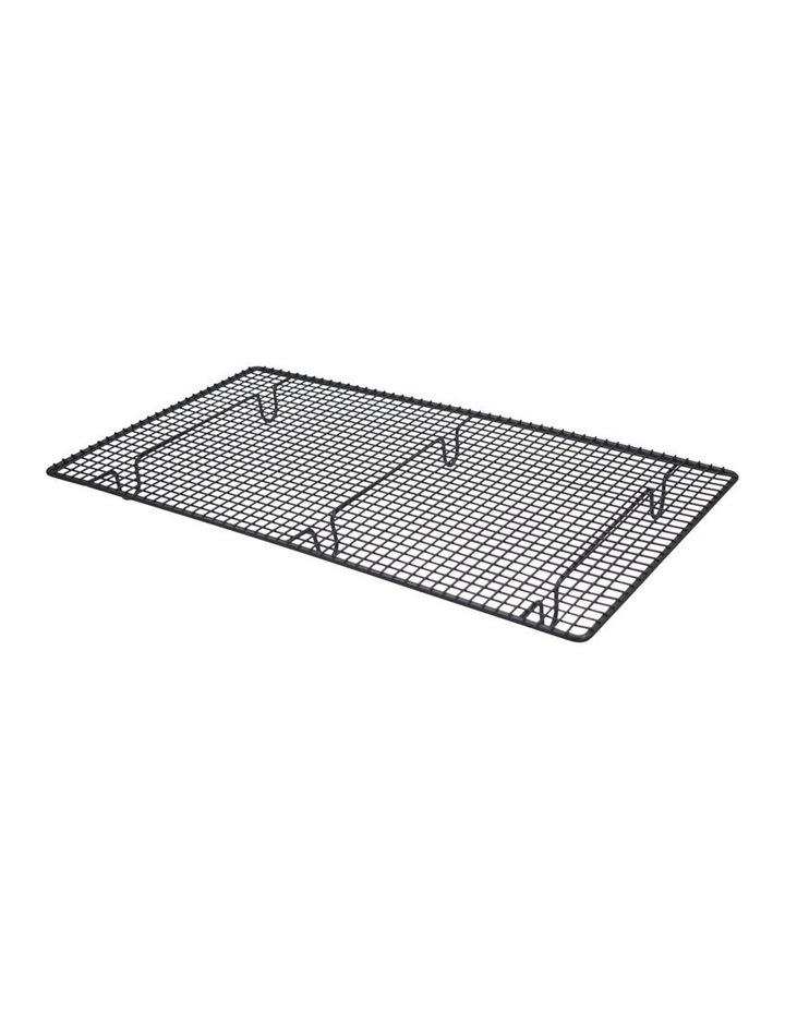 The Cooks Collective Non-Stick Cooling Rack Set of 2 46 x 26cm Grey