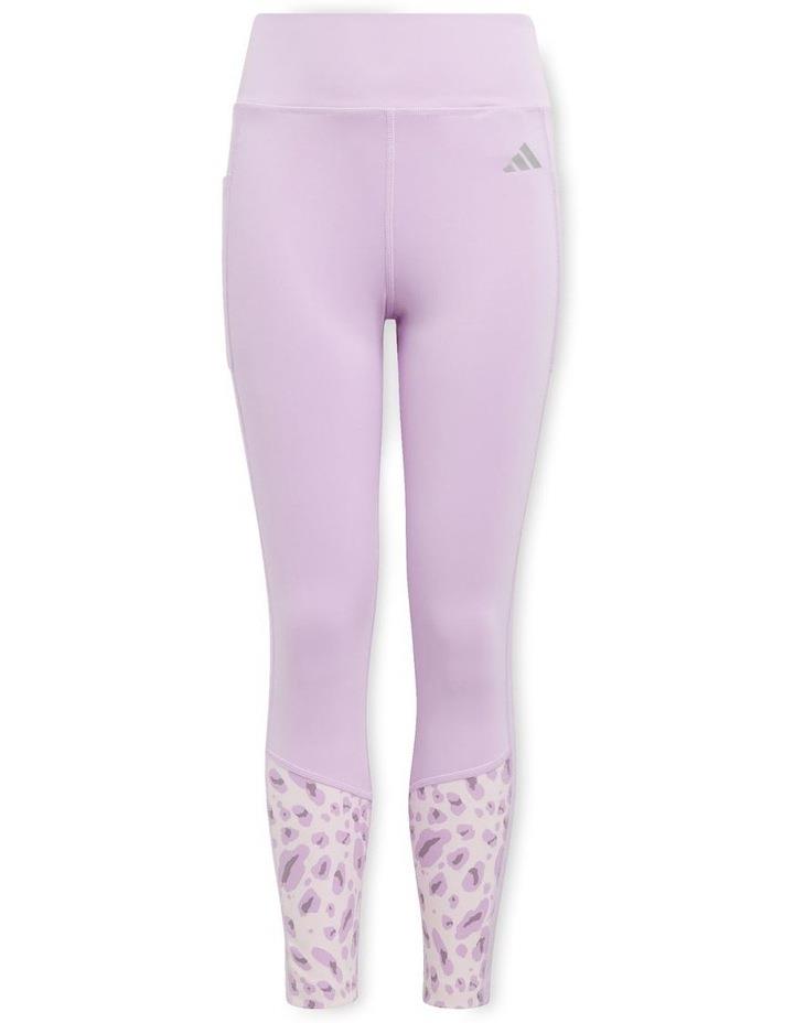 adidas Optime 7/8 Leggings in Bliss Lilac Pink 5-6