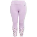 adidas Optime 7/8 Leggings in Bliss Lilac Pink 11-12