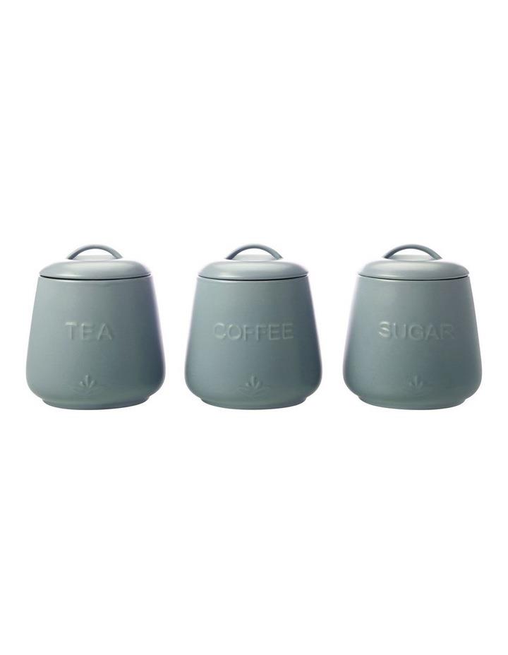 Casa Domani Moderna Canister Set Gift Boxed 600ml 3 in Blue