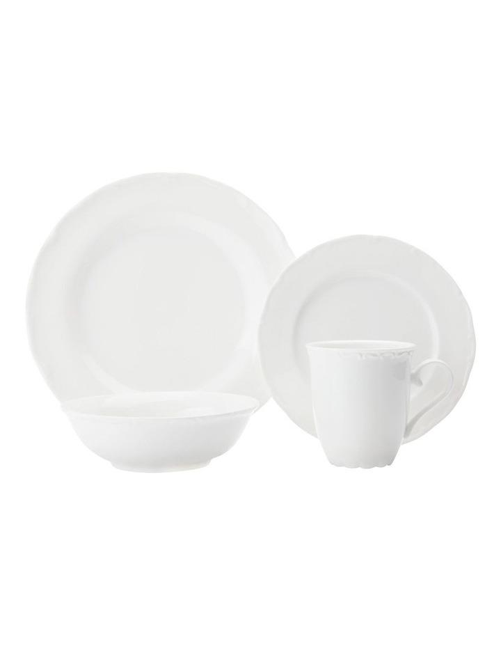 Casa Domani Florence Dinner Set Gift Boxed 16 Piece in Casual White